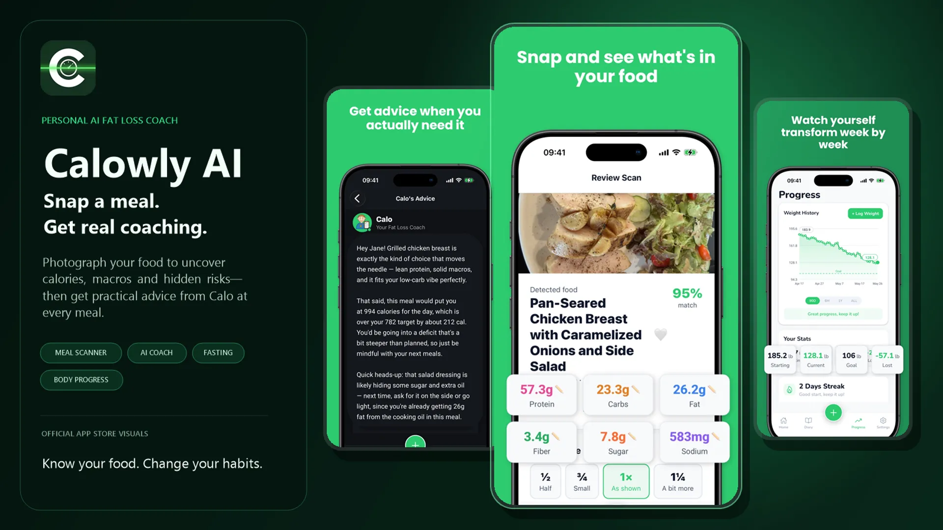 Product image for Calowly AI: Fat Loss Coach